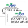 2025 Golf BOGO! Discount Golf Coupon Book